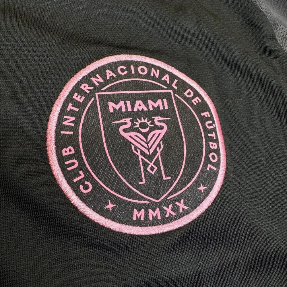 NEW #10 Messi Inter Miami FC Adidas 25/26 Black Mens Sz LG Soccer Jersey JI6821